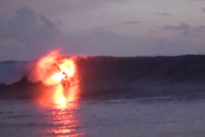 Watch This: Flare Surfing Looks Pretty Awesome (And Dangerous)