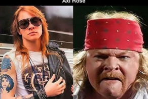 Celebrities: now and then