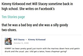 Love and facebook statuses
