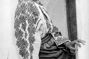Archive photos of Romanian people