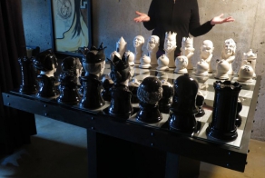 Seattle Artist Creates Massive 3D Chess Set