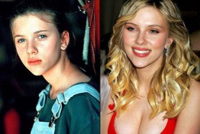 Celebrities in childhood and nowadays