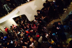 Wild party thrown at a still-under-construction house