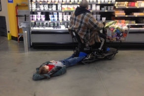 This Is What Happens When You Force Your Kids To Go Shopping With You