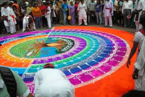 Rangoli Folk Art From India