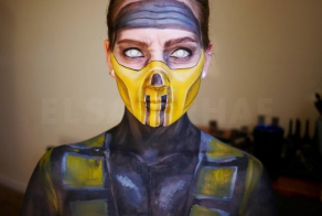 Face Painting by Elsa Rhae Pageler