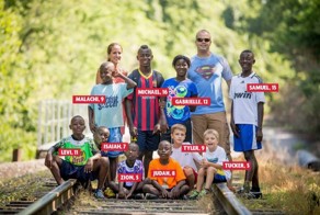 INCREDIBLE COUPLE ADOPT 8 SIBLINGS FROM SIERRA LEONE