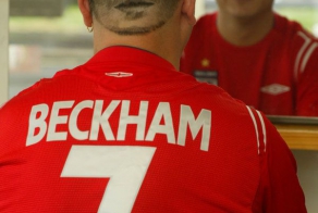 Fans’ Heads Become Works of World Cup Art