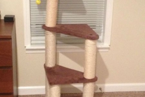 A Custom Made Kitty Tower That Is Every Cat’s Dream