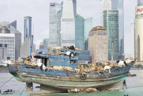 Why Is A Boat Full of Stuffed Animals Floating Around Shanghai?