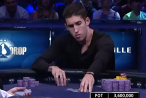 He won 15 million dollars in poker and his reaction was unique