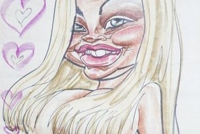 Woman Turned Herself into a Living Caricature