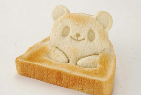 Adorable Teddy Bear Shaped Toast Sits Up For Breakfast