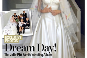 Brad Pitt and Angelina Jolie's Family Wedding Album Appears