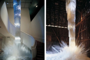 Artist Creates Fragile "Waterfalls" That Aren't Made Of Water