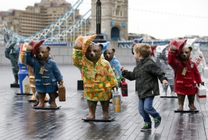 Paddington Bear Overtakes London Sporting Some New Looks
