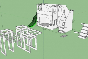 Bunk Bed Castle
