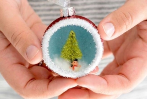 Tiny Winter Wonderlands Inside Ornaments