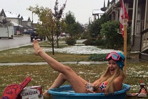 Only in Canada...