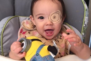 This Girl Has To Wear An Eyepatch