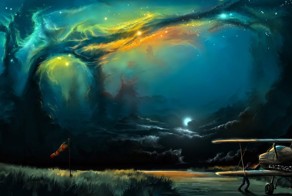 Alex Rommel's Surreal Digital Paintings of Skies