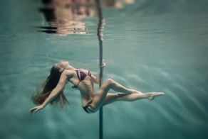 Incredible Underwater Pole Dancing Photographs By Brett Stanley