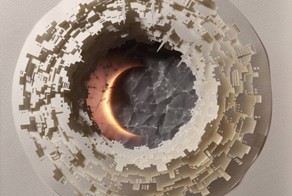 These Spinning Worlds Were Created Using Only Paper And Imagination