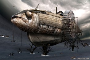 Chris Bennett and his surreal worlds
