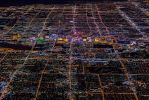 Las Vegas From 10,800 Feet Up