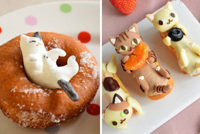 Adorable Cat-Shaped Sweets Inspired By My Cat Apelila