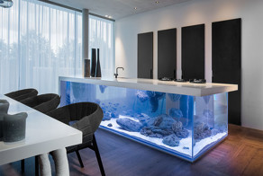 This Kitchen Island Is Also A Giant Aquarium