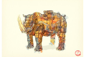 Detailed Steampunk Illustrations With A Ballpoint Pen