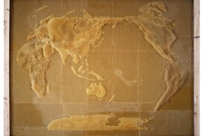 This Artist Collaborates With Bees To Build Intricate World Maps
