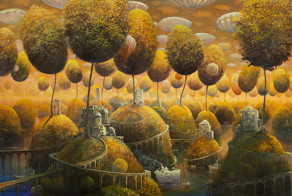Surreal Worlds Oil-Painted By Modestas Malinauskas