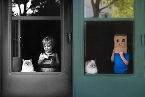 A Boy And His Cats: I Document The Bond Between My Boys And Their Cats