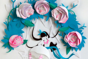 Paper Adventures With Alice In Wonderland