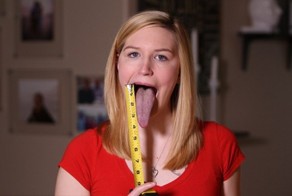 Meet the Girl with the World’s Longest Tongue