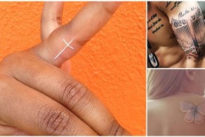 20 Of The Most Delicate And Beautiful White Ink Tattoos