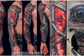 16 Bio-Mechanical Tattoos To Lift Your Creativity