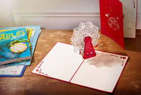 My Friends Design Crazily Detailed Cards That Pop Up With Surprises