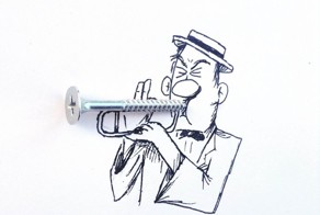I Create Illustrations Using Everyday Objects