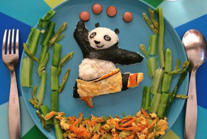 She Makes Panda-Inspired Food For Her 4 Children