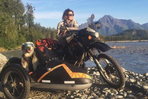 I Motorbiked 6,000 Miles To Alaska With My Dog And We’re Still Going