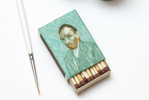 Van Gogh Paintings On Matchboxes