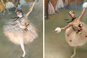 Ballerina Recreates The Paintings Of Edgar Degas