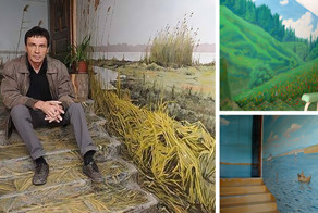 Russian Artist Turns Boring Soviet Apartment Building Walls Into Art