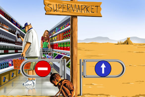 Supermarket: Satirical Illustrations Of Today’s Problems By Gunduz Agayev