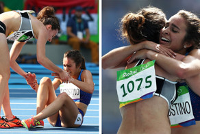 Olympic Runners Who Came Last After Helping Each Other Get Moved To The Finals