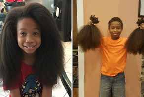 This 8-Year-Old Boy Spent 2 Years Growing His Hair To Make Wigs For Kids With Cancer