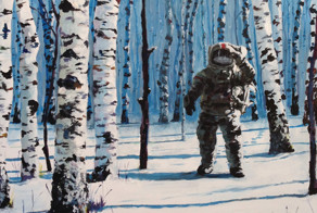 Astronauts, Flying Fruits And Bus Stops Set In The Danish Wilderness